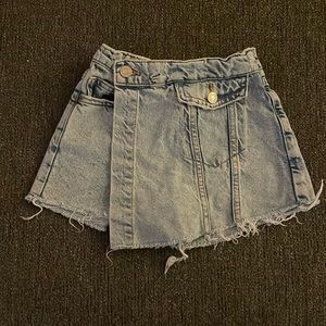 Girls Denim Skort